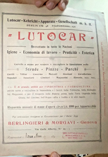 Lutocar macchinario 1920 - lutocar,