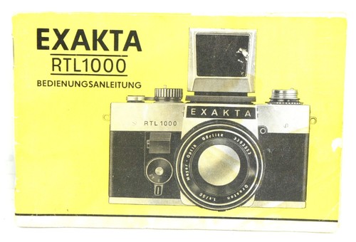 Exakta rtl 1000 manuale - exakta,