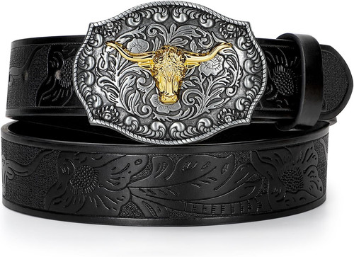 Cintura uomo pelle - , western