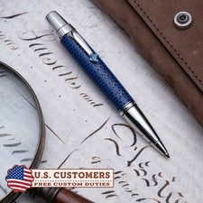 Montblanc - Boheme Etui Blue Lizardskin - Ballpoint