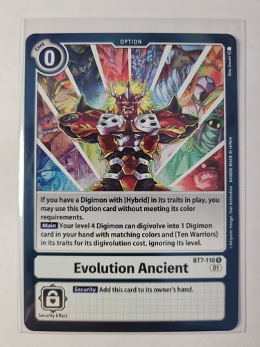 Digimon evolution ancient - evolution,