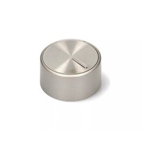 Manopola argentata ø 38 mm