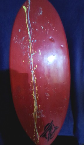 Bic red surfboard board with - surfboard,