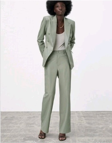 Tuta pantalone pelle - , zara
