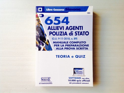 Libro concorso agenti - libro, polizia