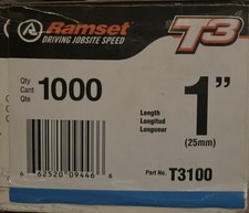 ITW Ramset T3 Red Head T3100