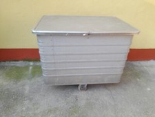 Carrello Portabiancheria Con Rotelle In Alluminio Zarges