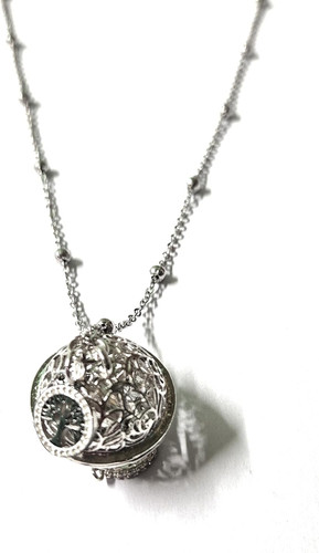 Collana donna acciaio con - donna, in