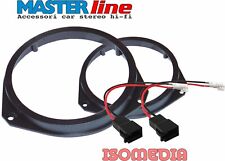 SUPPORTI ALTOPARLANTI ANTERIORI 165MM PER ALFA ROMEO MITO + CONNETTORI CASSE