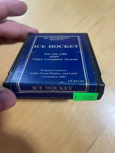 Ice hockey atari 2600 - atari,