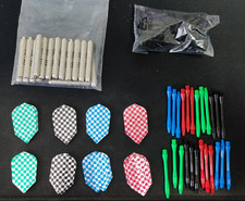 Freccette x Bersaglio Elettronico Set Di 24 Dardi Plastica e Metallo