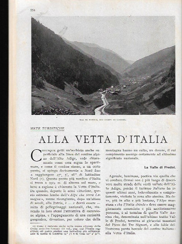 Alla vetta italia estratto - alla, d'italia