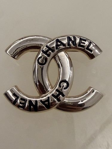 Spilla logo - chanel, cc