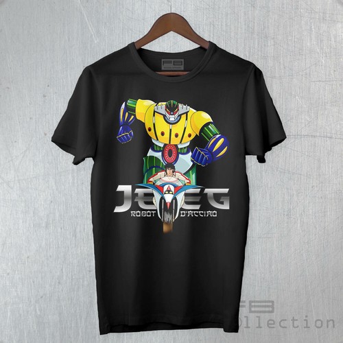 Shirt maglietta jeeg robot - t-shirt,