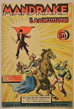 FUMETTO ORIGINALE MANDRARKE IL MAGNETIZZATORE ALBI DEI 3 PORCELLINI N. 15 1937