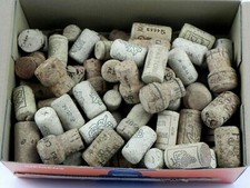 92 tappi di in sughero usati vino spumante misti bricolage per decorazione hobby