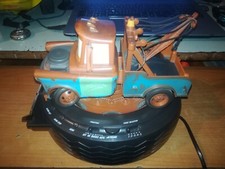 Radiosveglia Cars Cricchetto Mater Disney Pixar orologio digitale radio FM AM