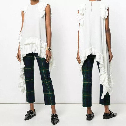 Elegante maglia maxi casacca