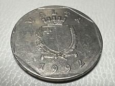 Moneta cent malta 1992 da - moneta,