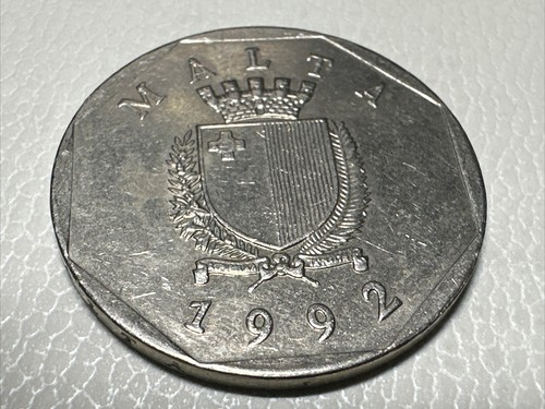 Moneta cent malta 1992 da - moneta,