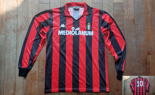 Milan shirt 1988 1989 - ac, kappa