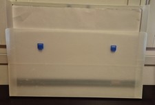 parallellografo per la scuola con cartellina in plastica 