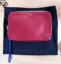 Pochette Furla en cuir rouge