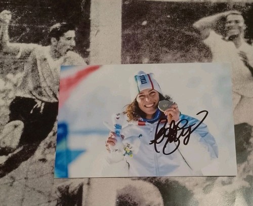 Autografo federica brignone - autografo,