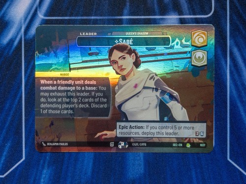 Star wars unlimited - unlimited:, sabe