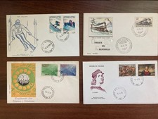 Lotto 4 Buste FDC Italiane