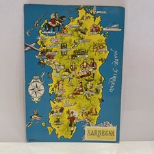 CARTOLINA COLORI VINTAGE COLLEZIONE SARDEGNA