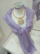 Stola Lilla Glicine Seta E