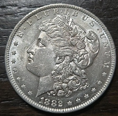 1882 morgan dollaro - o,