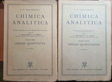 Chimica analitica F. P. Treadwell volume primo e secondo Vallardi Editrice 1957