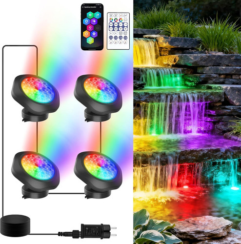 Luci sommergibili piscina - piscina, rgb
