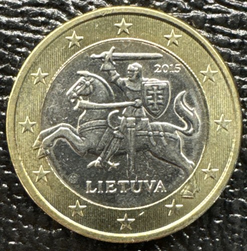 Lituania 2015 lmk bimetallico - lituania, 2015-lmk