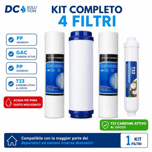 Kit filtri osmosi inversa - osmosi,
