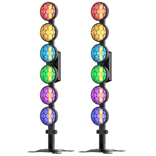 350w led luce vintage - 2x, 6