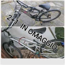 LOTTO 2 MOUNTANBIKE+1 IN OMAGGIO(2 CON AMMORTIZZATORI,L'ALTRA NO,LEGGI BENE