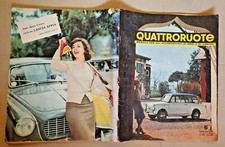 QUATTRORUOTE PERIODICO MENSILE N° 54 1960 PEUGEOT 403 SIMCA 500 GIARDINETTA R745