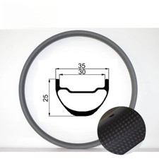 Cerchio in carbonio 26" MTB AM