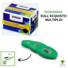 STOCKER NASTRO VERDE PVC PER