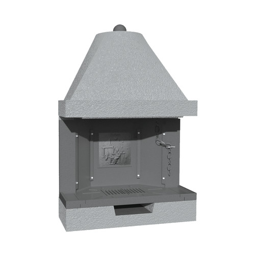 Camino legna prefabbricato - legna,