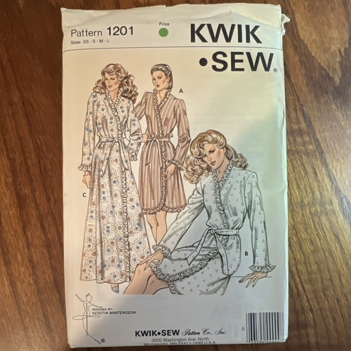 Accappatoio kwik sew 1201 - kwik,