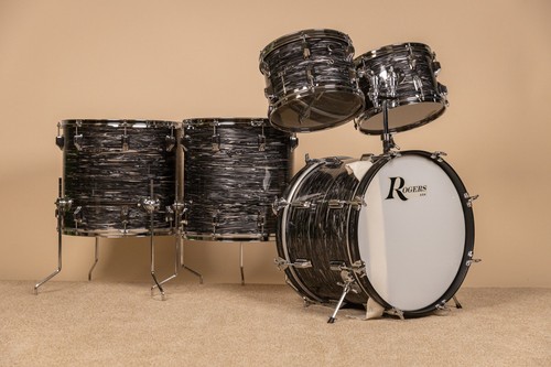 Batteria vintage rogers - vintage,