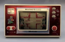 Nintendo Game & Watch Mario's Cement Factory Videogioco Portatile Vintage 1983