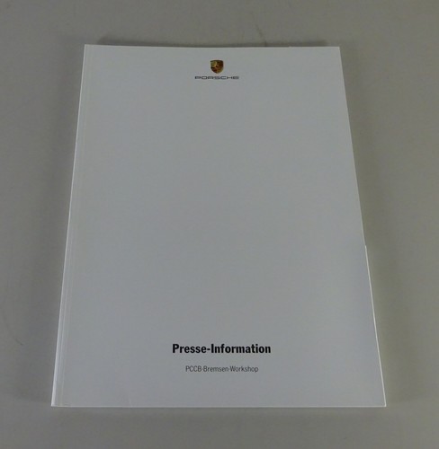 Cartella stampa porsche pccb - cartella,