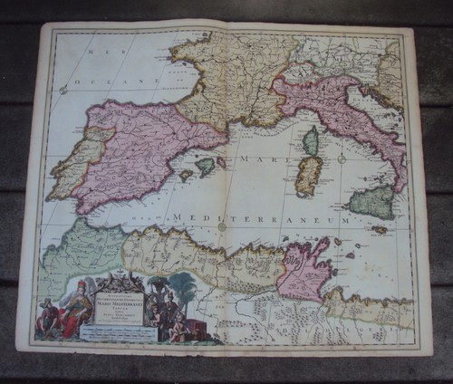 Antica mappa danckerts - antica,