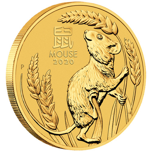Moneta oro anno del topo - , (1°)