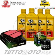 Tagliando YAMAHA FZ8 S-N 2011 2012 2013 2014 2015 / Olio Bardahl 10W50 + Filtri